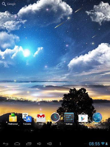 Falling Stars Live Wallpaper screenshot 4