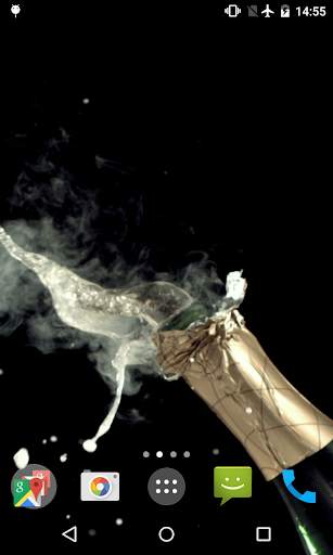 Champagne Video Live Wallpaper screenshot 3