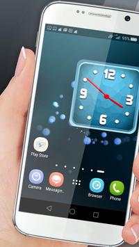 Mini Analog Clock Widget App स्क्रीनशॉट 1