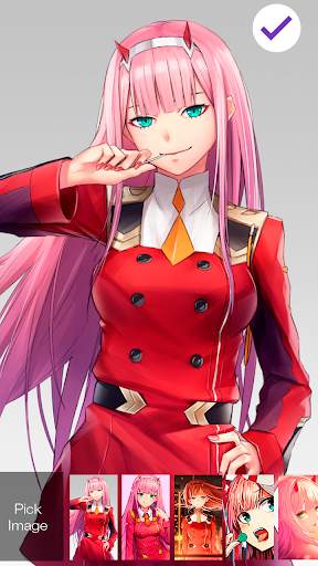 Darling In The Wallpapers Cute Girl Zero Screen screenshot 3