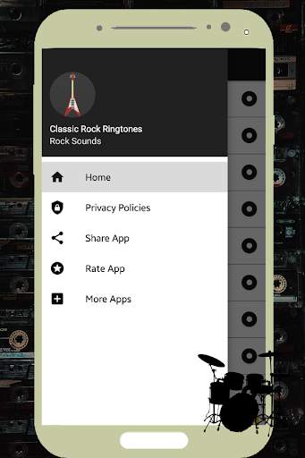 Classic Rock Ringtones Music for Cell phone free screenshot 1