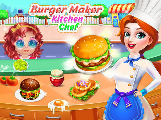 Burger Maker Fast Food Kitchen Game screenshot 4