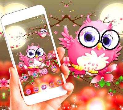 Pink Love Bird Launcher Theme🌸 screenshot 3