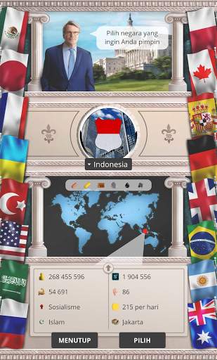 EM 1 - Simulator Presiden screenshot 5