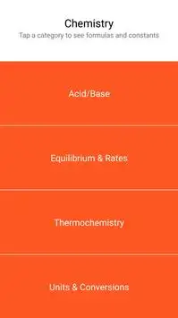 Cheatsheet - Equations & Constants for Science screenshot 2