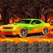 Car Racing in Lava logo