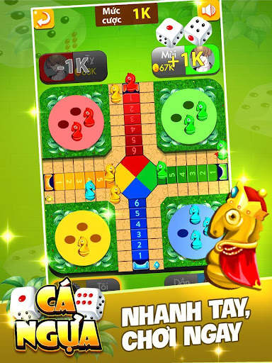 Cờ Cá Ngựa - Cờ Đua Ngựa screenshot 1