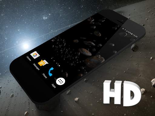 Asteroids Live Wallpaper screenshot 1