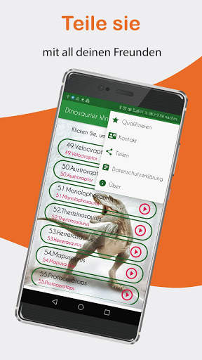 Dinosaurier-Sounds und Klingeltöne. screenshot 4