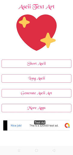 Heart ASCII: ASCII emojis and love art free 4 all. screenshot 2