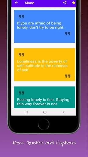 Quotes:Best offline Captions and Status 2021 скриншот 2