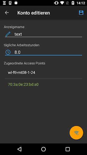 Zeiterfassung screenshot 4
