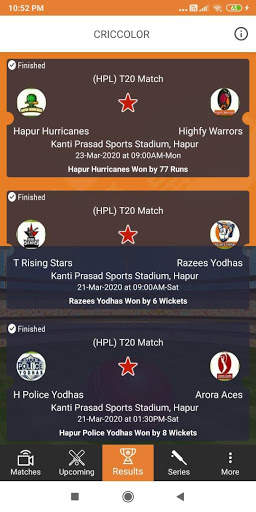CricColor - Live Line & Live Cricket Score screenshot 4