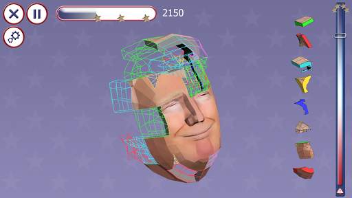 Trump 3D Puzzle screenshot 2