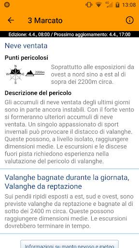 White Risk - App Valanghe SLF screenshot 3