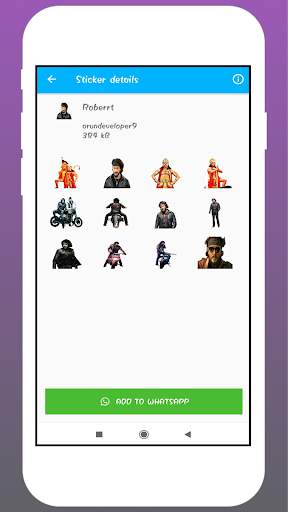 D Boss Darshan Stickers screenshot 4