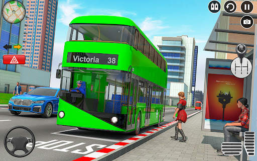 Coach Bus Simulator- Bus Games screenshot 2