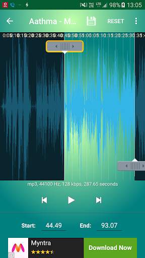 MP3 Cutter And Ringtone Maker screenshot 2