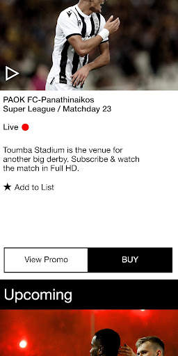 PAOK TV screenshot 6