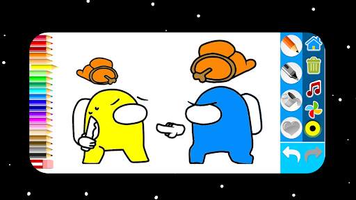 New Coloring Among Us screenshot 7