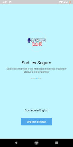 Sadi Messenger screenshot 4