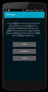 Myanmar Jojar Font screenshot 4