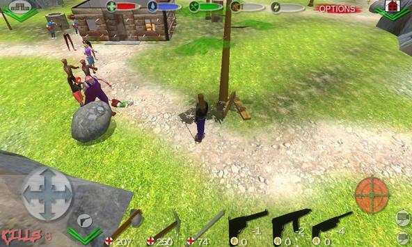 Kelangsungan hidup Zombie & membangun . screenshot 1
