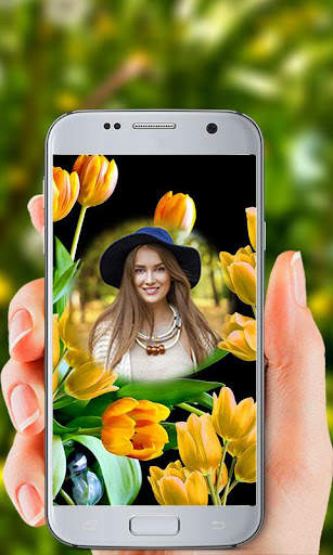 Tulip Flower Photo Frames 1 تصوير الشاشة
