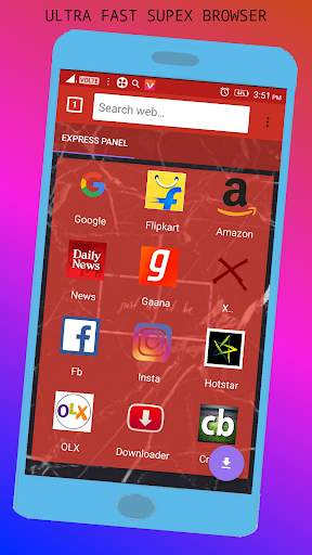 Supex Browser: All In One screenshot 1