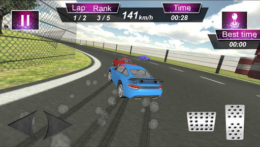 Turbo Car Racing Classic Nitro screenshot 1
