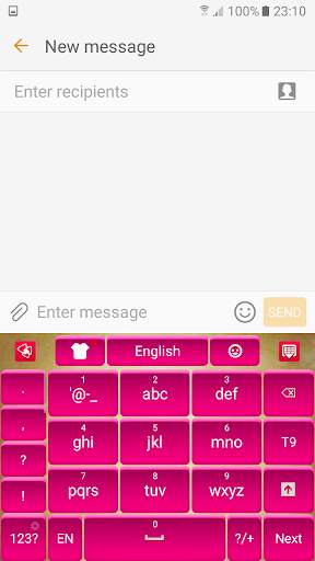 Pink Satin Keyboard screenshot 7