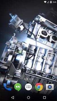 Supercar Engine 3D  Wallpaper screenshot 3