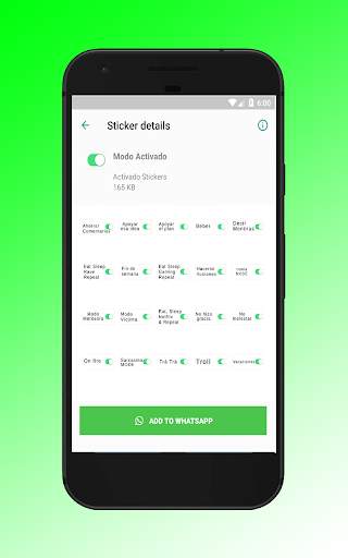 ✅  Nuevos Stickers para Whatsapp - Mode On - screenshot 1