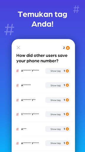 Caller ID: Tags  screenshot 2