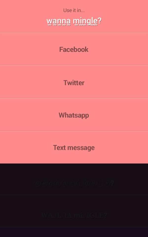 Fontsy: Cool fonts for Kik screenshot 5