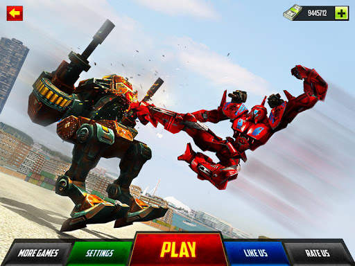 Robot Car War Transform Fight screenshot 6