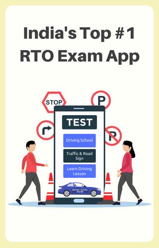 RTO Exam Driving Licence Test screenshot 1