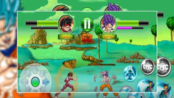 Super Goku Saiyan Battle Z screenshot 2