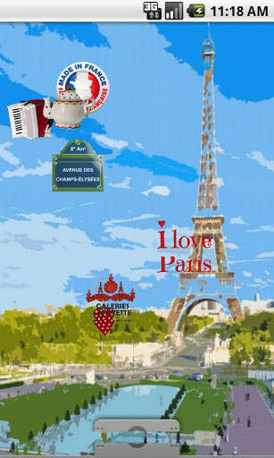 Paris Live Wallpaper FREE screenshot 4