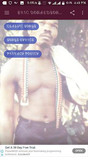 ERIC DONALDSON-100  SONGS & LYRICS screenshot 2