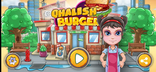 Qhalish Burger - Burger Shop Game screenshot 1