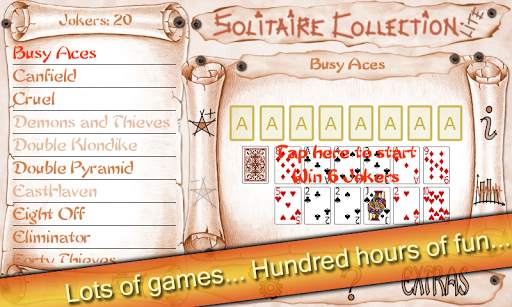Solitaire Collection Lite screenshot 1