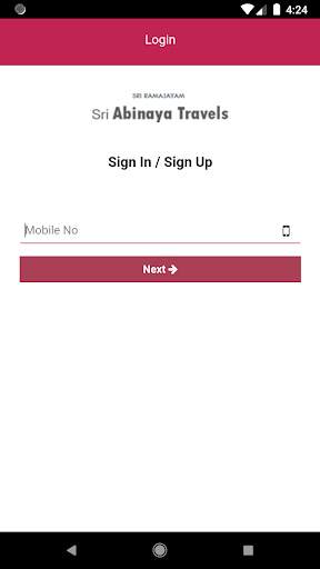 Abinaya Travels - Online Bus Tickets Booking screenshot 1