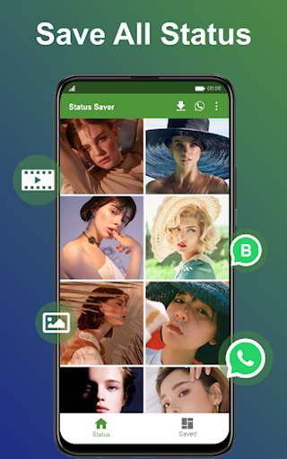 What's the Status - Best Status Saver for whatsapp screenshot 1