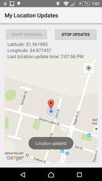 My Location Updates screenshot 1