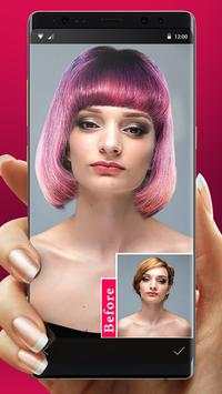 Women Hair Style Photo Editor Makeup Pro screenshot 2