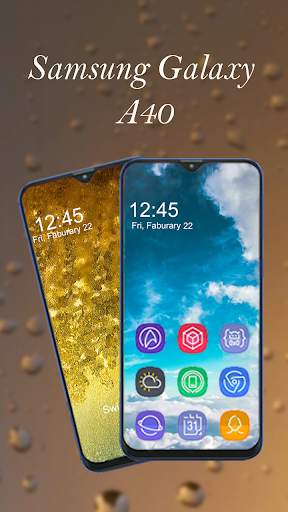 Theme for Samsung Galaxy A40: launcher for Android screenshot 5