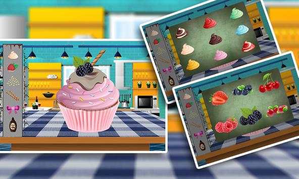 Cupcake Maker Cooking Chef: Toko Roti Kue screenshot 6