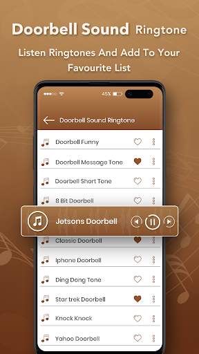 Doorbell Sound Ringtone 3 تصوير الشاشة