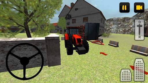 Tracteur 3D: Bois Transport screenshot 4